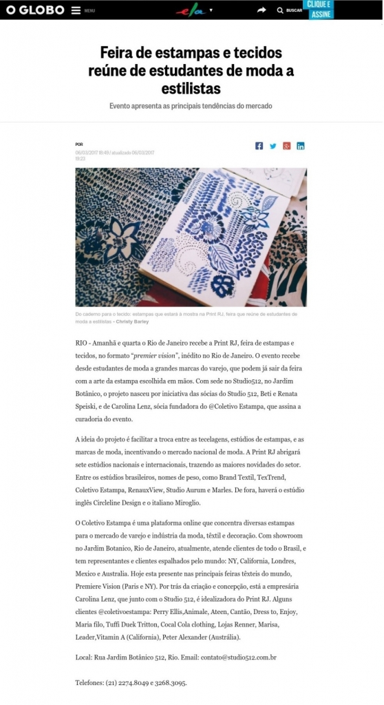 O Globo – Ela