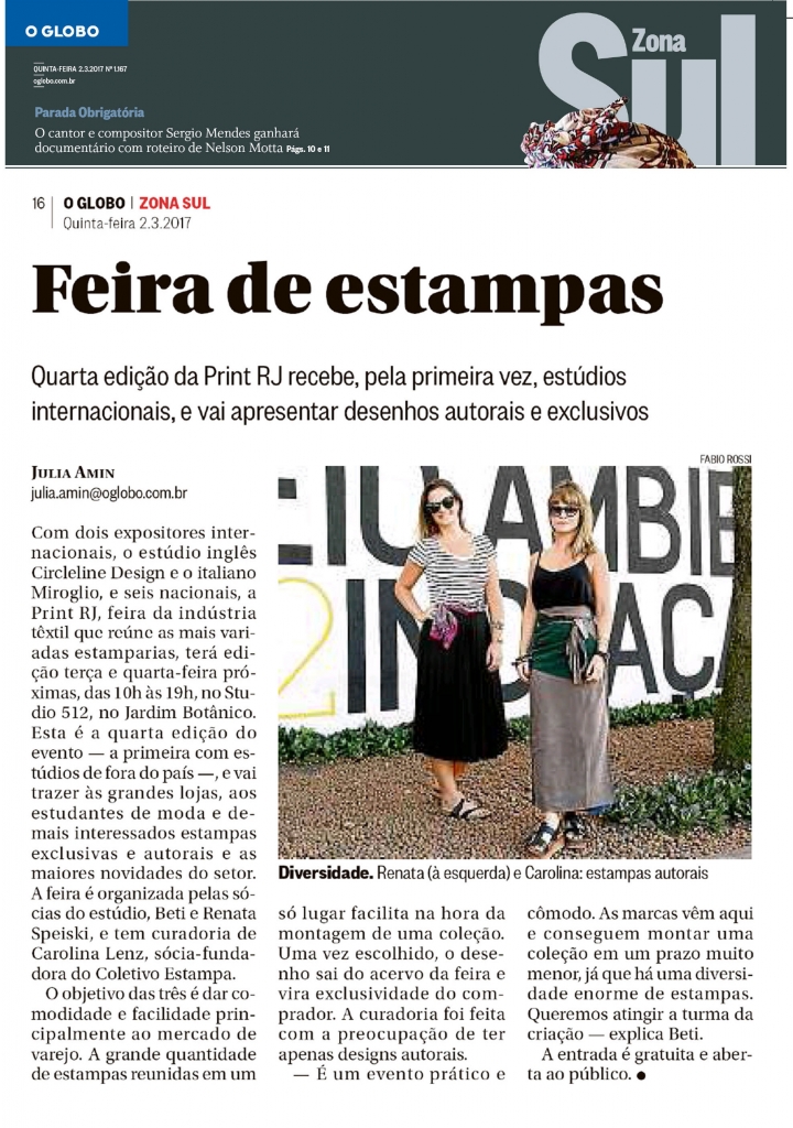 O Globo – Zona Sul