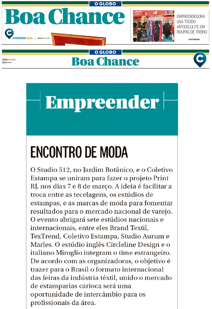 O Globo – Boa Chance